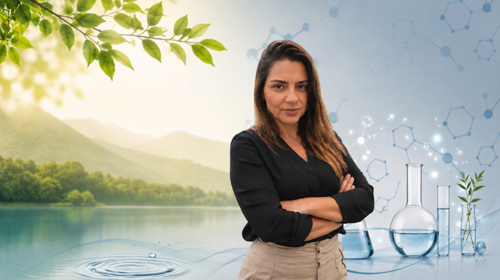 Jaqueline Santinho, engenheira química e consultora ambiental